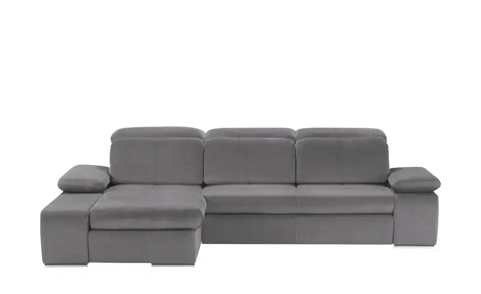 Twist Ecksofa Avilla aus Mikrofaser, Frontansicht