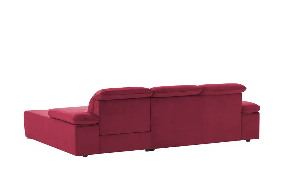 Twist Ecksofa Avilla aus Mikrofaser, Rückansicht