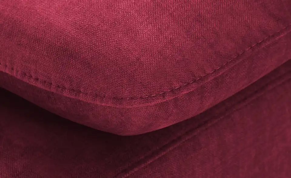 Twist Ecksofa Avilla aus Mikrofaser, Detailansicht