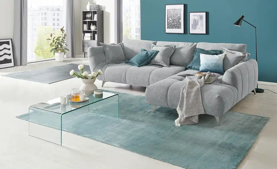 bobb Ecksofa Bellani, in Wohnsituation