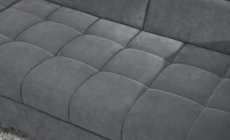 Ecksofa mit verstellbaren Kopfstützen, Detailansicht