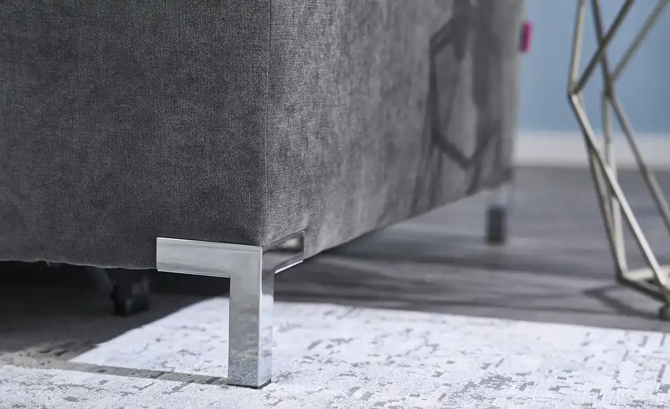 Ecksofa mit verstellbaren Kopfstützen, Detailansicht