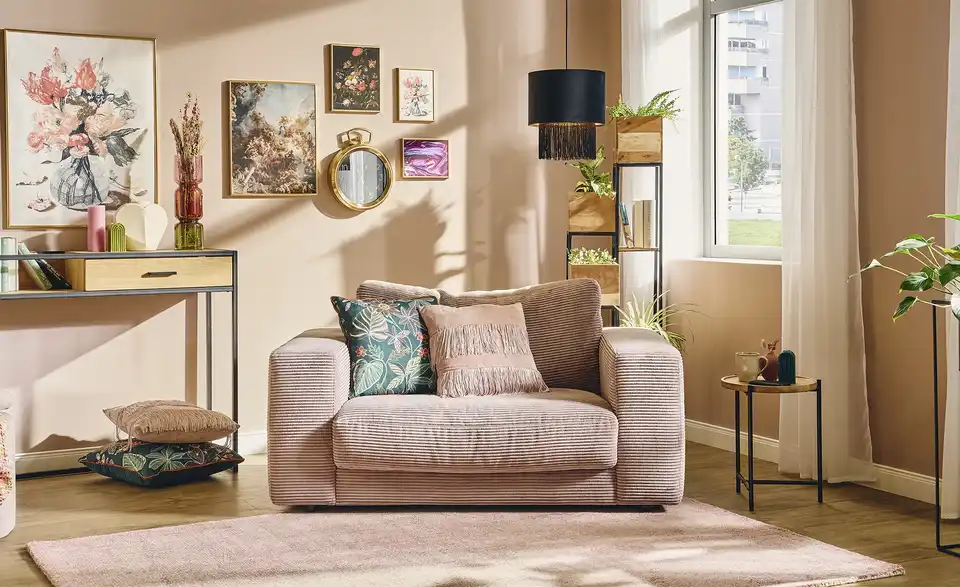 Jette Home Megasessel aus Cord Sila, in Wohnsituation