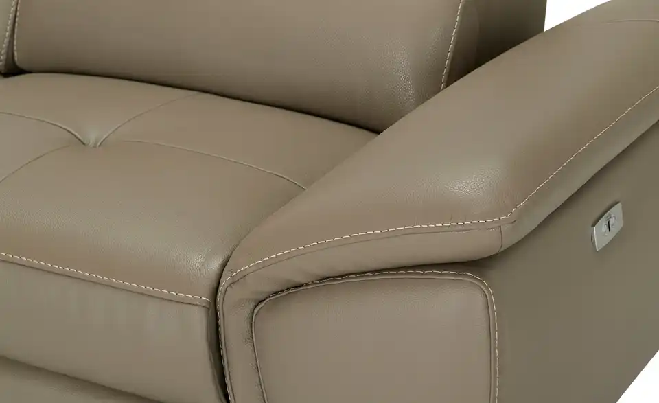 Primo Ecksofa Danae mit elektrischer Relaxfunktion, Detailansicht