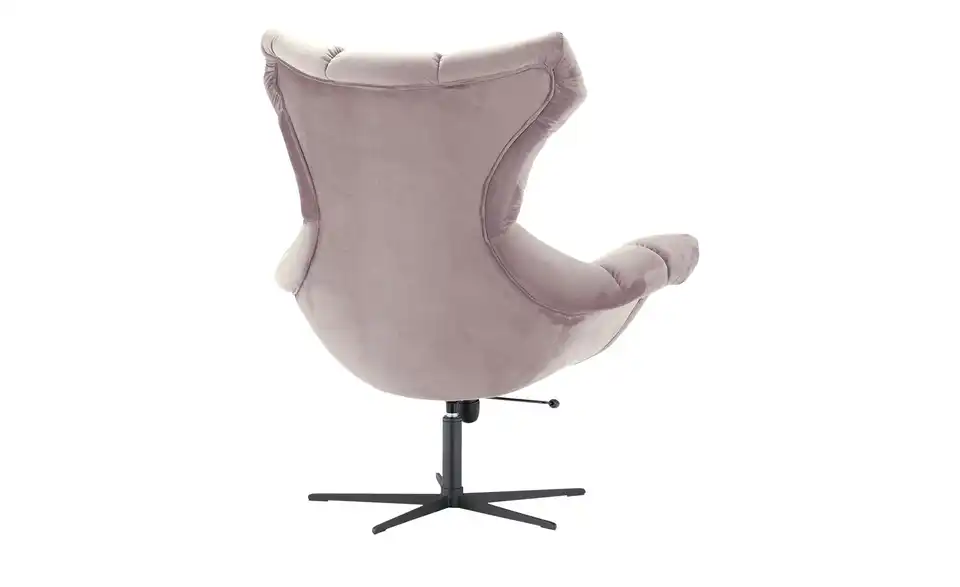 Twist Sessel Sensi aus Samt, Rückansicht