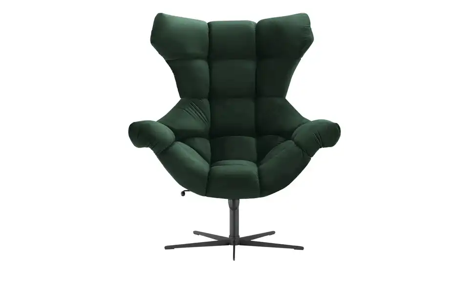 Twist Sessel Sensi aus Samt, Frontansicht