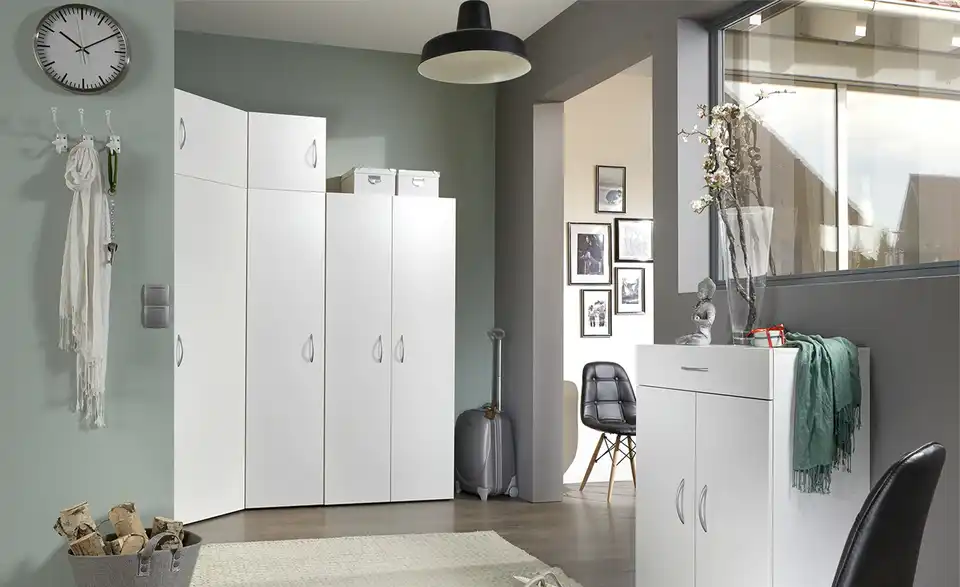 Schrank, 1-türig, in Wohnsituation