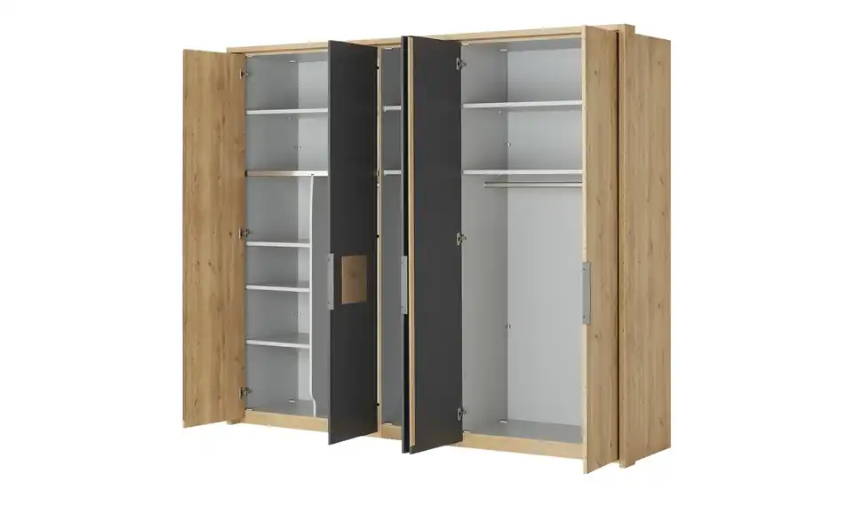 Primo Drehtürenschrank Almeria, geöffnet