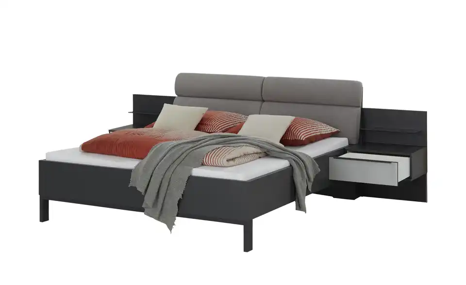 Nachtkonsolenkombination, geöffnet