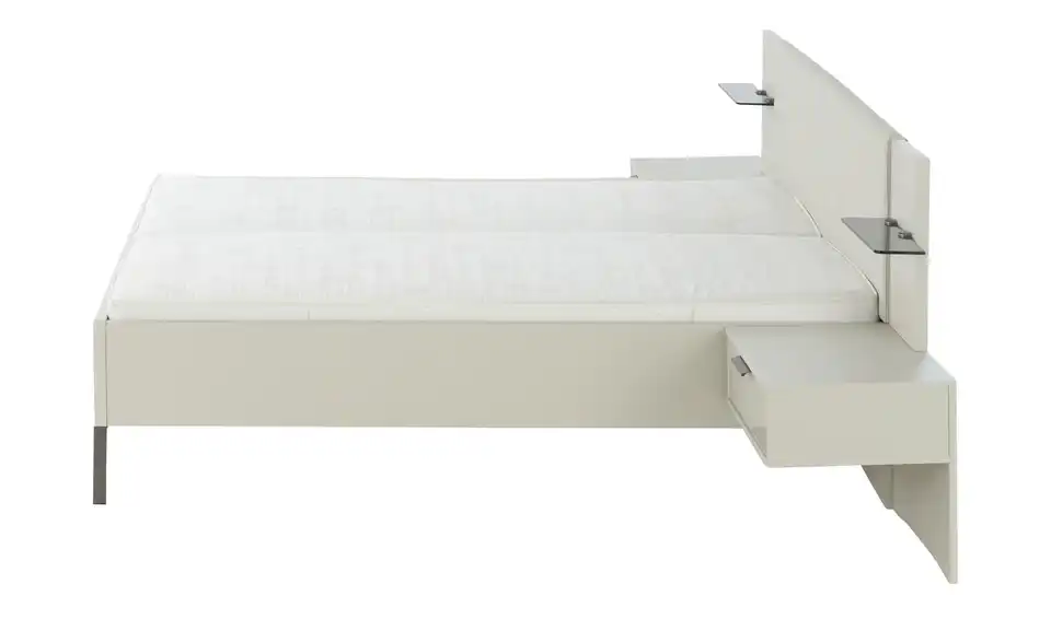 Bettanlage in 180x200 cm, Profilansicht