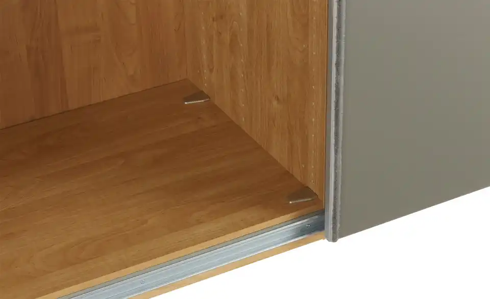 Wohnwert Schwebetürenschrank teilmassiv, Detailansicht