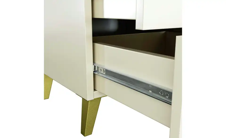 Nachttisch mit 3 Schubladen, Detailansicht