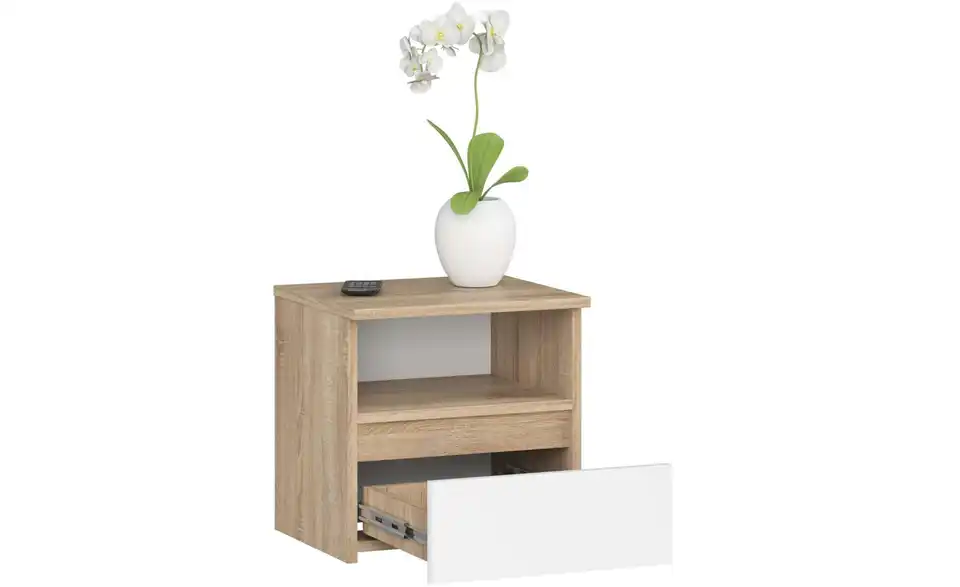 Nachttisch, geöffnet