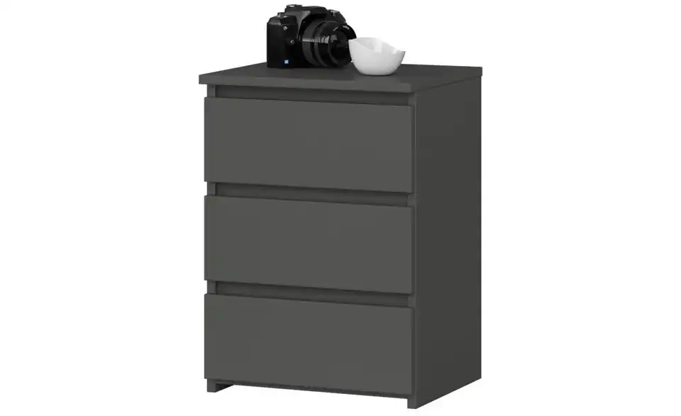 Nachttisch mit 3 Schubladen, Perspektive