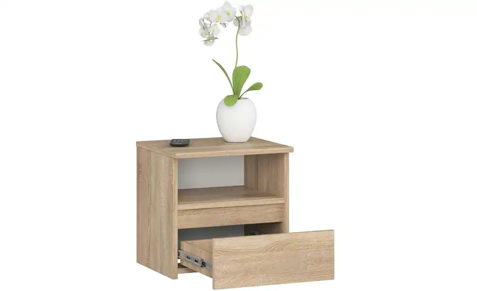 Nachttisch, geöffnet