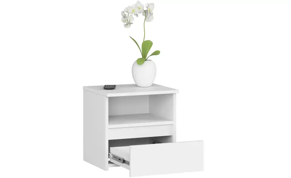 Nachttisch, geöffnet