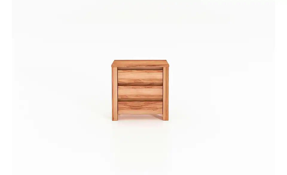 Nachttisch mit 3 Schüben, Frontansicht