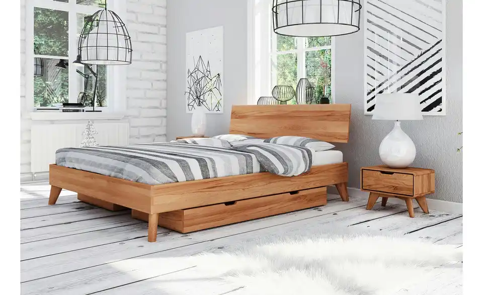 Nachttisch mit 1 Schub, in Wohnsituation