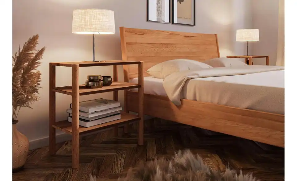 Nachttisch Regaloptik, in Wohnsituation