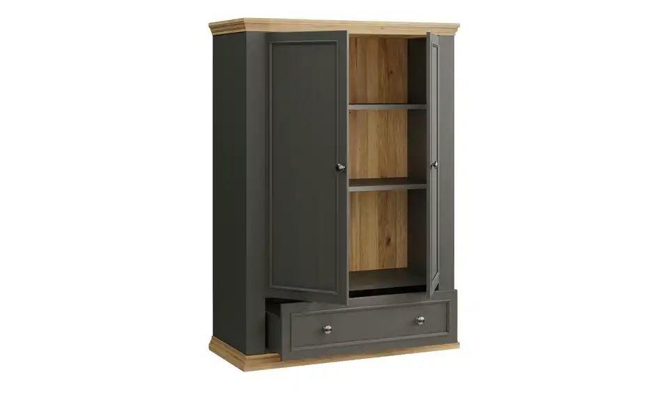 Wäscheschrank, geöffnet