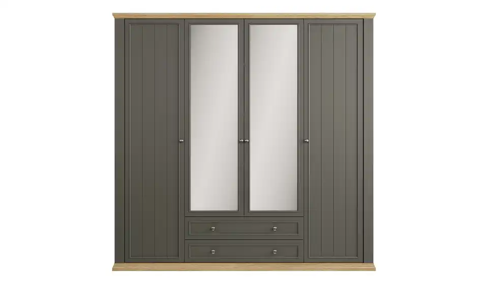 Drehtürenschrank, Frontansicht