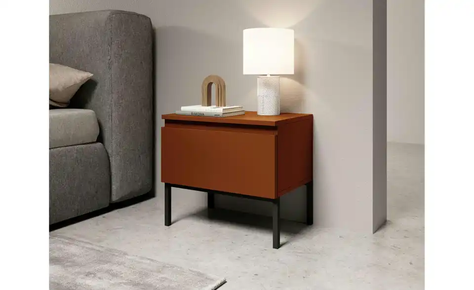 Selsey Nachtkommode mit Kufengestell, in Wohnsituation