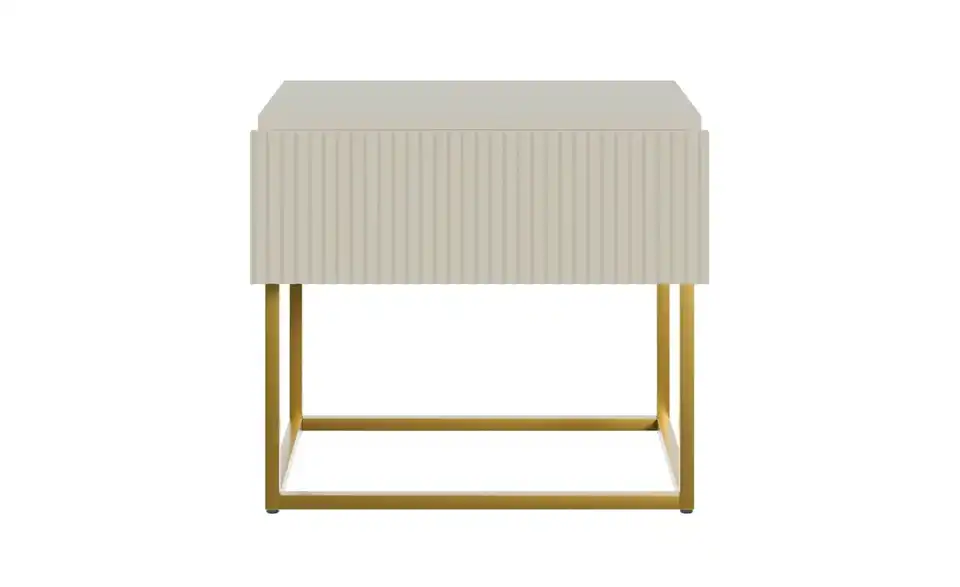 Selsey Nachtkommode mit Kufengestell, Frontansicht