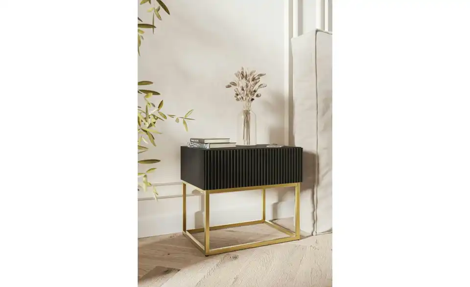 Selsey Nachtkommode mit Kufengestell, in Wohnsituation