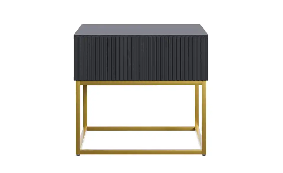 Selsey Nachtkommode mit Kufengestell, Frontansicht