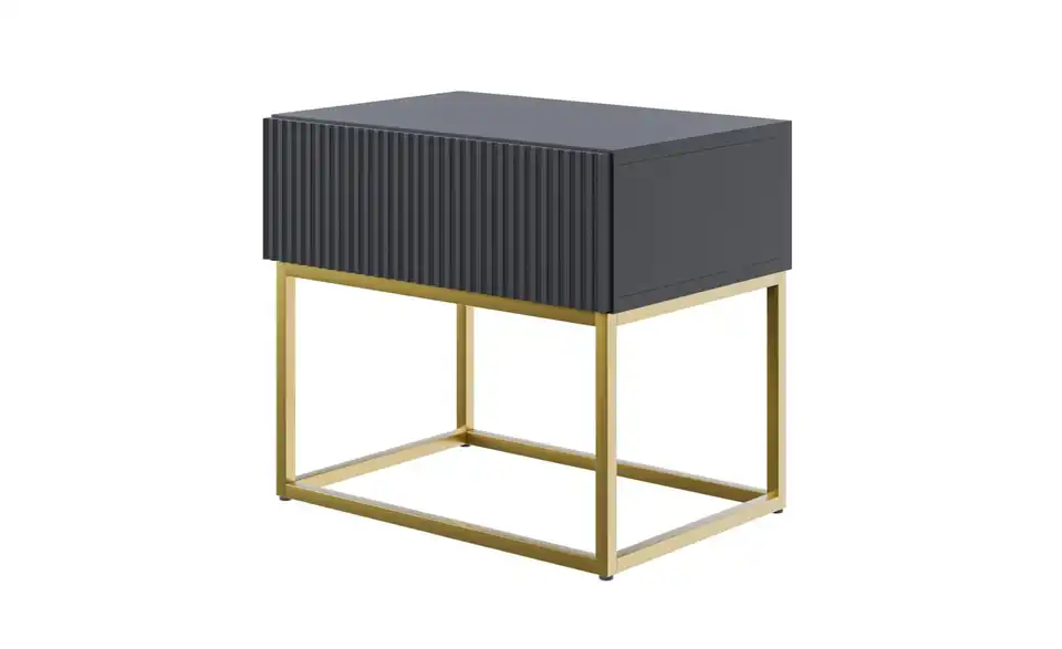 Selsey Nachtkommode mit Kufengestell, Perspektive