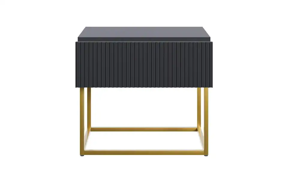 Selsey Nachtkommode mit Kufengestell, geöffnet