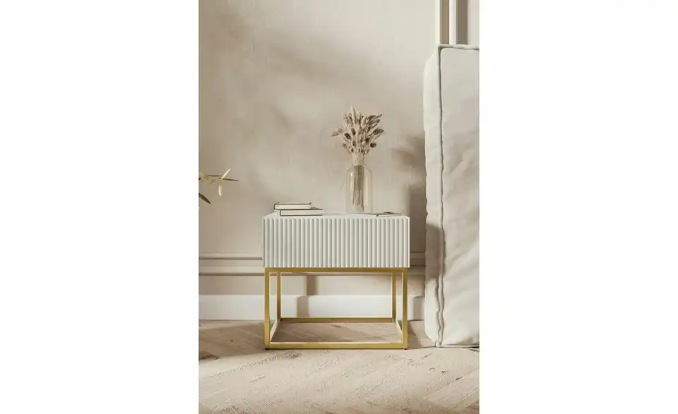 Selsey Nachtkommode mit Kufengestell, in Wohnsituation