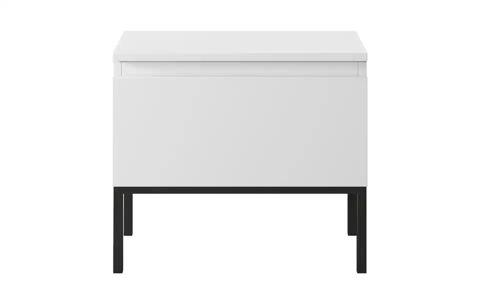 Selsey Nachtkommode mit Kufengestell, Frontansicht