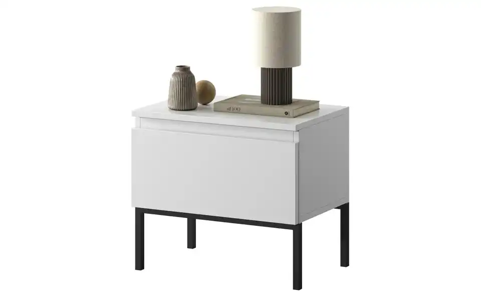 Selsey Nachtkommode mit Kufengestell, in Wohnsituation