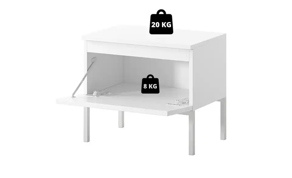 Selsey Nachtkommode mit Kufengestell, Ergänzung