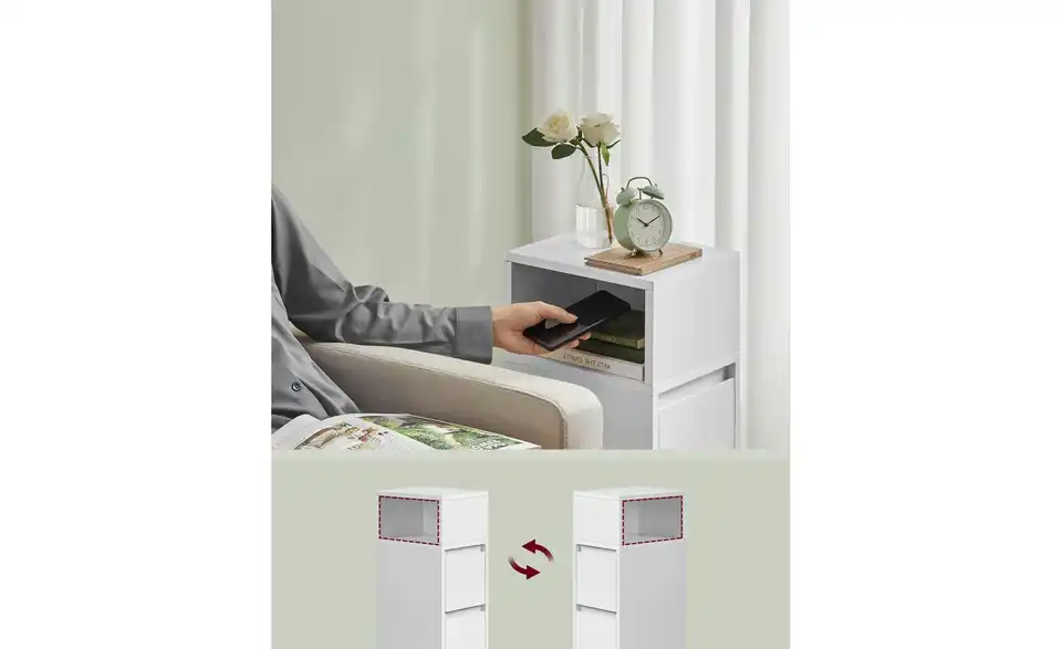 Nachttisch, Detailansicht