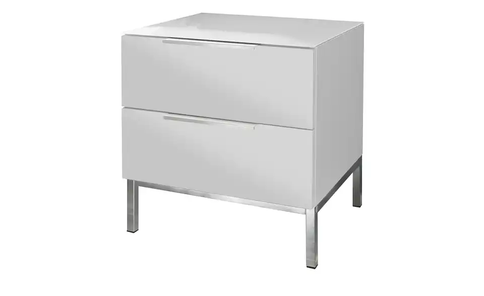 Nachtkommode mit 2 Schüben, Perspektive