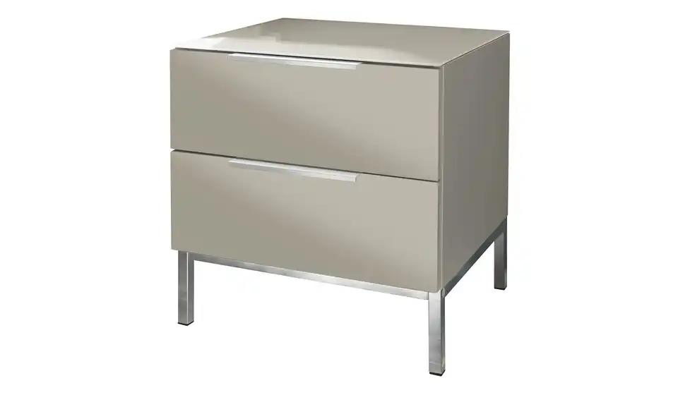 Nachtkommode mit 2 Schüben, Perspektive