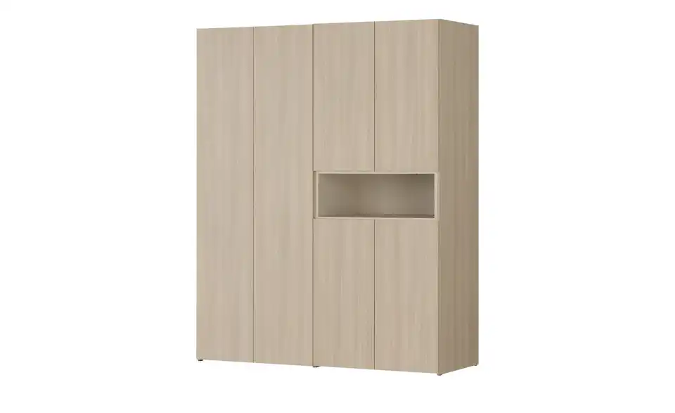 Drehtürenschrank mit Beleuchtung, Perspektive