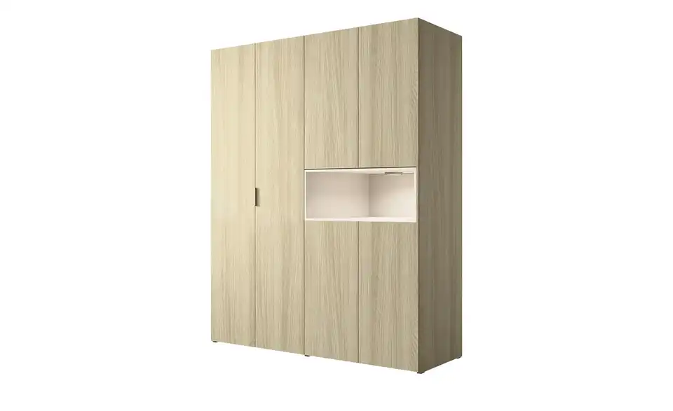 Drehtürenschrank mit Beleuchtung, Perspektive