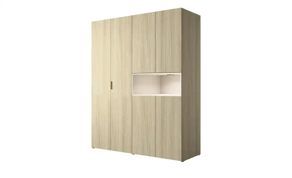 Drehtürenschrank mit Beleuchtung, Perspektive