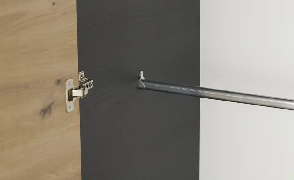 Drehtürenschrank, Detailansicht