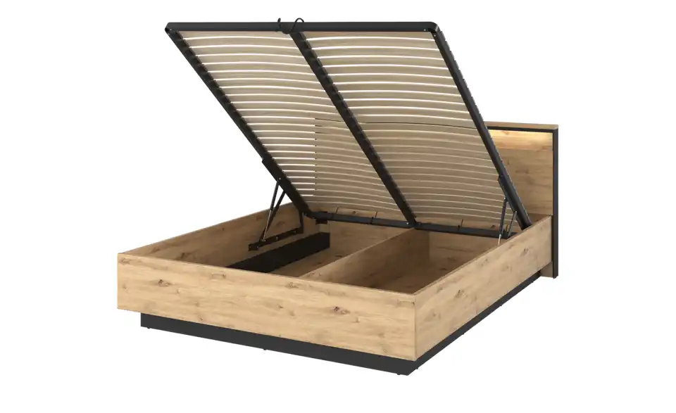 Doppelbett, geöffnet