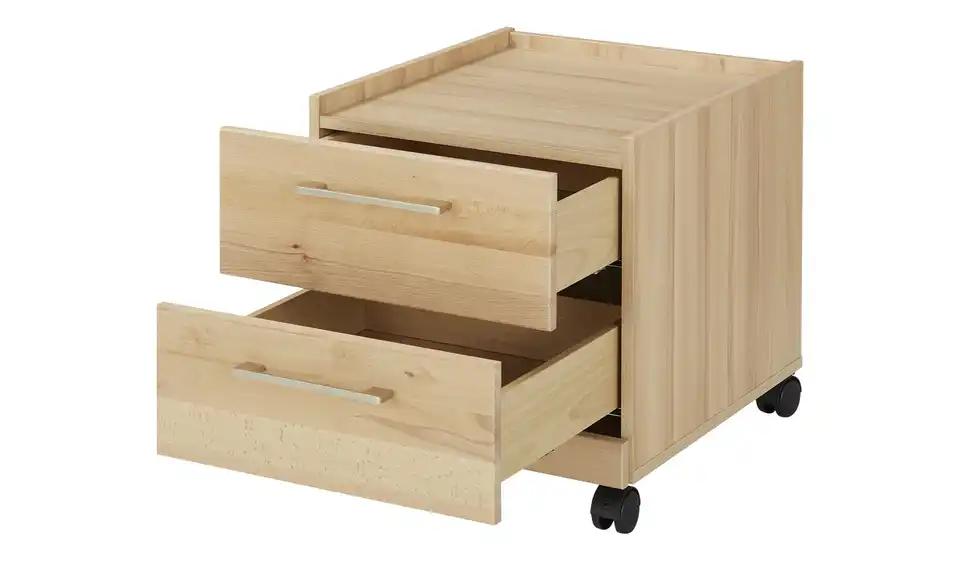 Rollcontainer, geöffnet