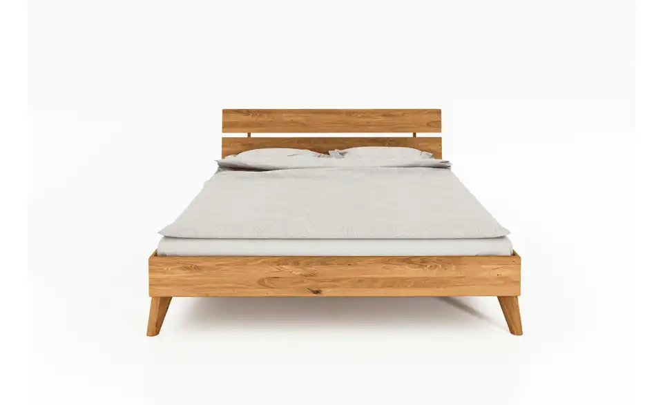 Massivholzbett Albert, Frontansicht