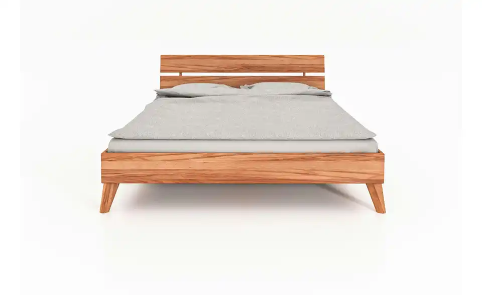 Massivholzbett Albert, Frontansicht