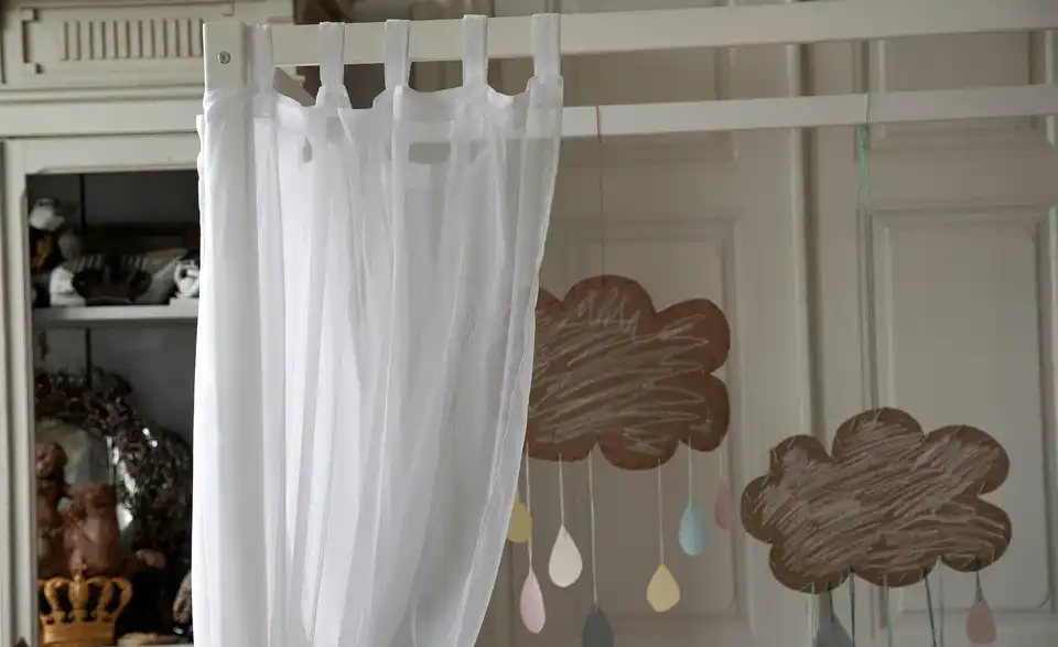 Hoppekids Himmelbett, Detailansicht