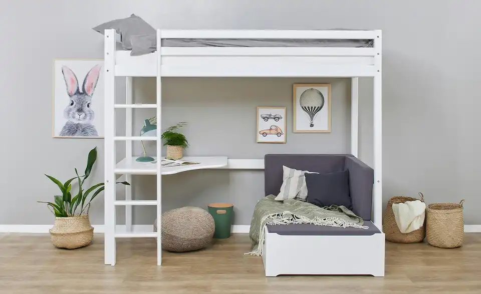 Hoppekids Hochbett, in Wohnsituation