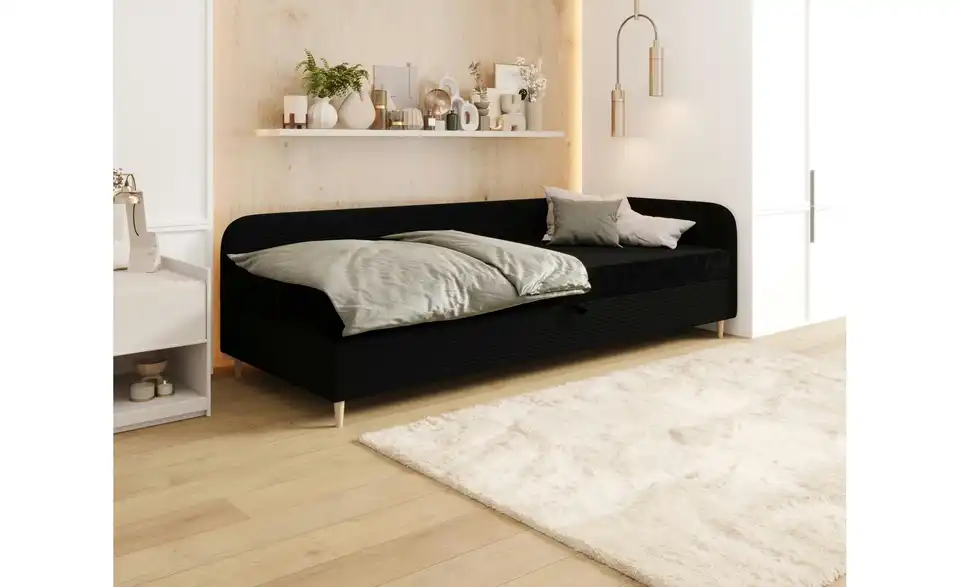 Polsterbett, in Wohnsituation