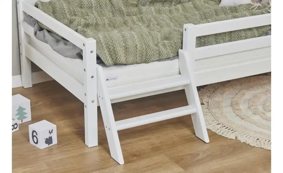 Hoppekids Juniorbett mit Rausfallschutz, Detailansicht